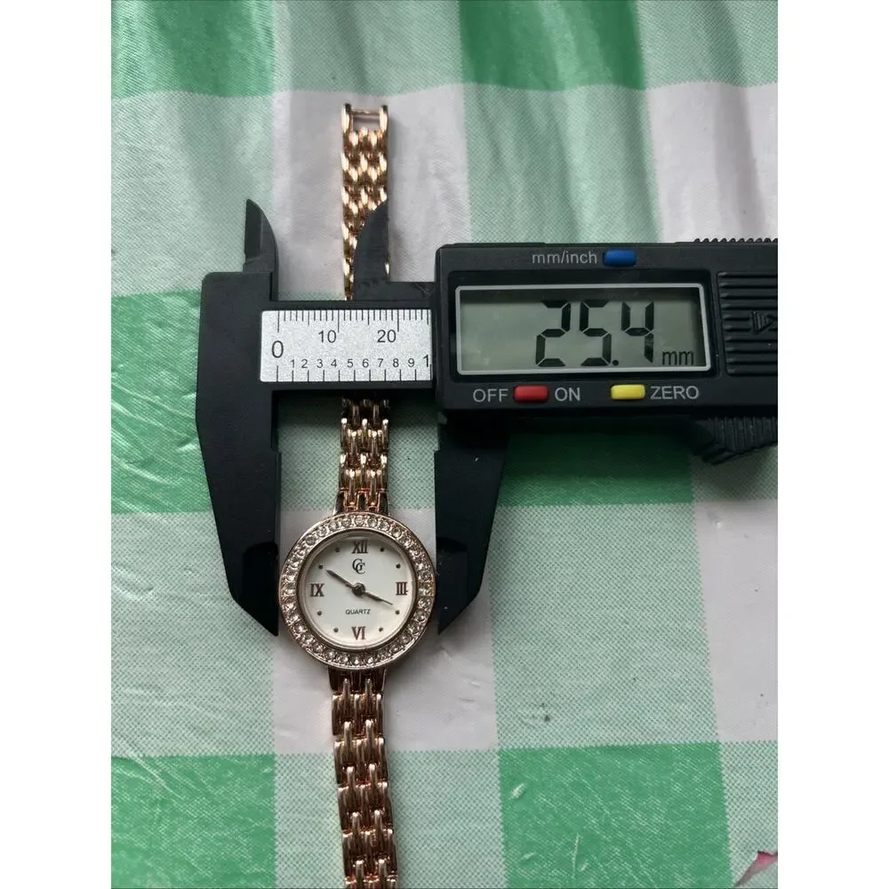 GC Rose Gold Tone Rhinestone Women’s Quartz Watch